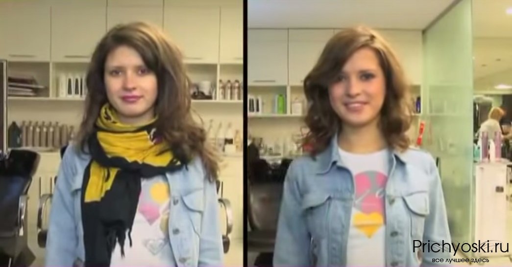 Причёска с эффектом 3D видео